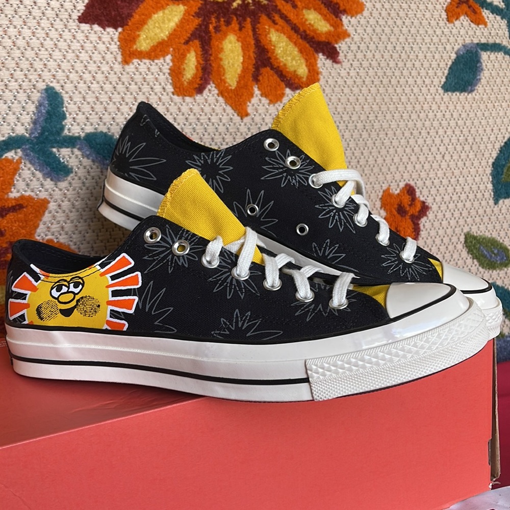 Converse 172825C
CHUCK TAYLOR 70 OX
BLACK/AMARILLO/BOLD MANDARIN
Men’s sneakers - Picture 8 of 16